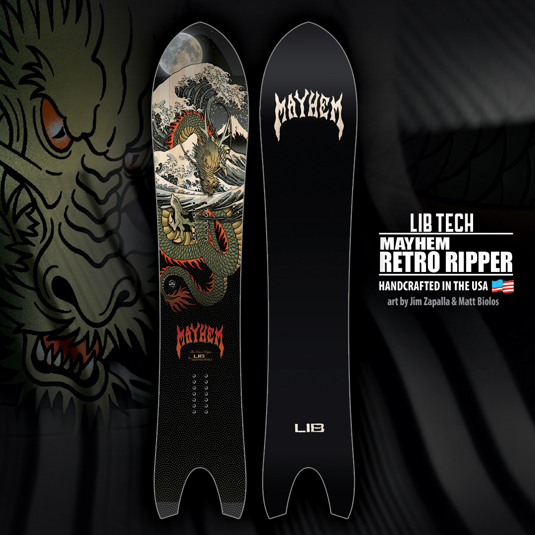 Lib Tech x Mayhem Retro Ripper Snowboard