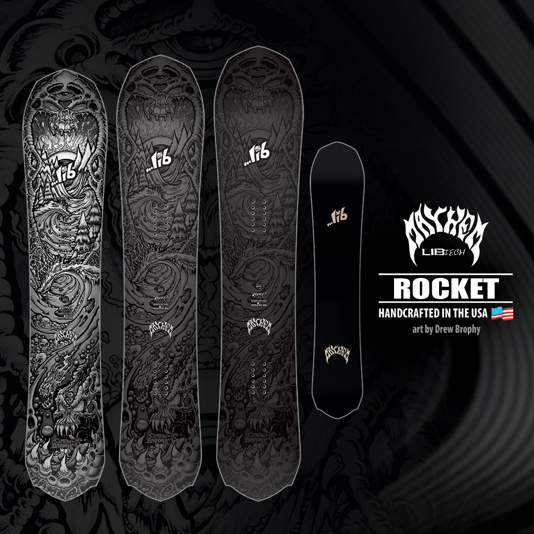 Lib Tech x Mayhem Rocket Snowboard